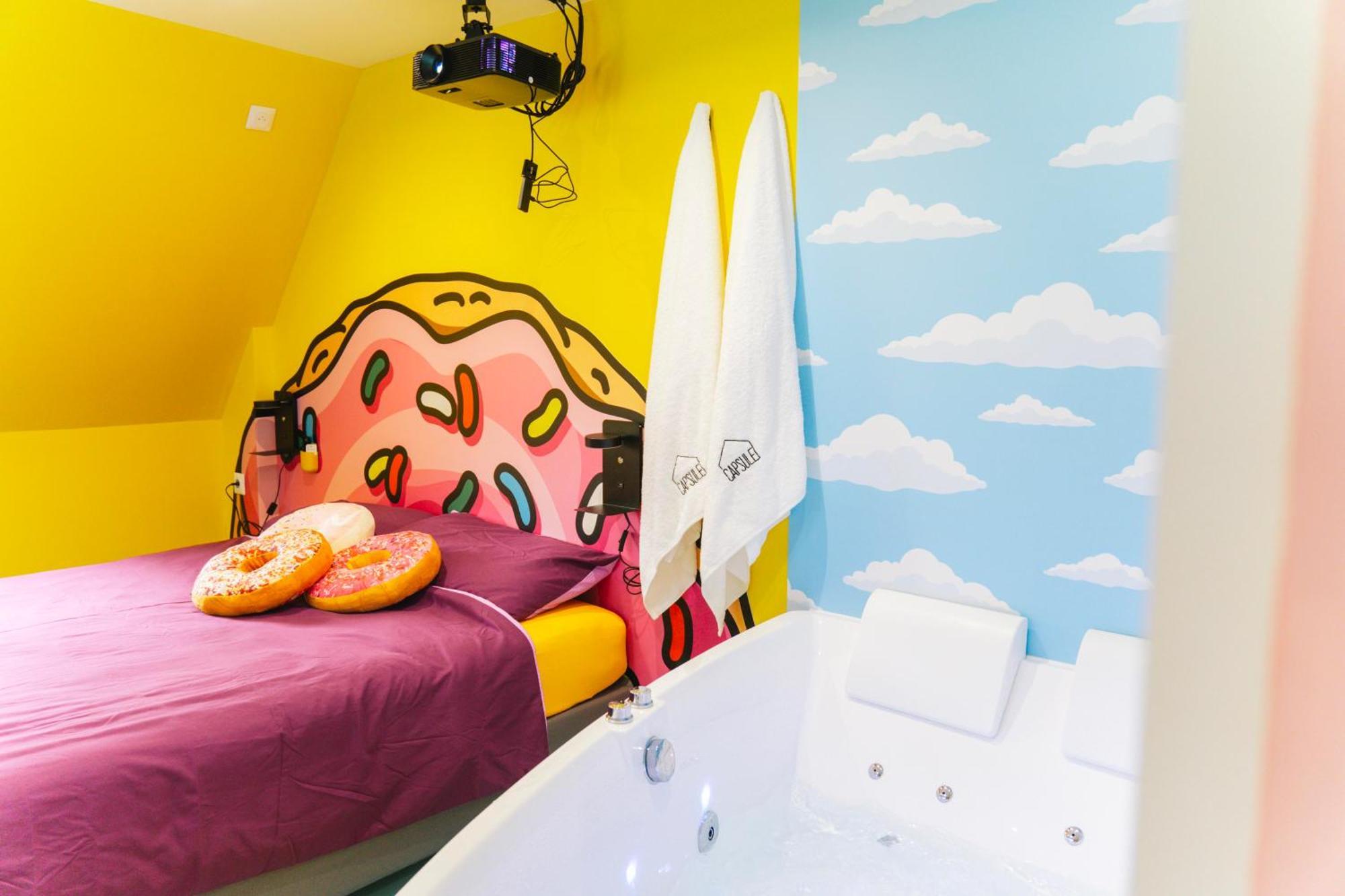 Capsule Springfield - Balneo -Sauna - Billard Douai Exterior foto